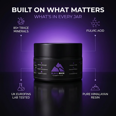 Black Rock Shilajit — The Pure Shilajit Protocol
