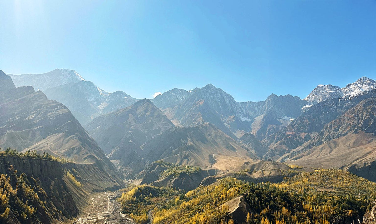 Karakoram range above the valley, Gilgit-Baltistan